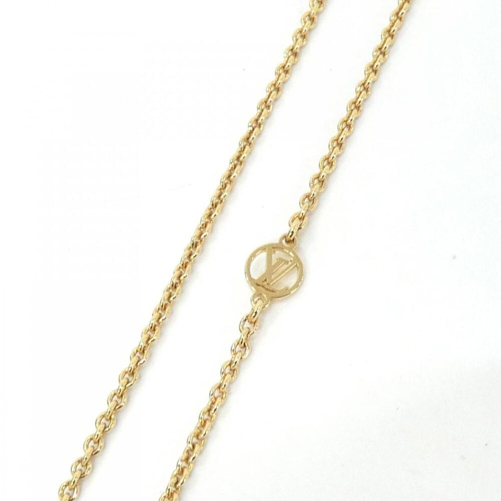 LOUIS VUITTON Gold Necklace - Picture 4 of 6